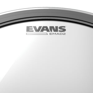 Evans EMAD2 Clear Bass Drum Head, 18 Inch