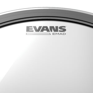 Evans EMAD Clear Bass Drum Head, 22 Inch