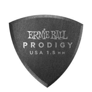 Ernie Ball 1.5 mm Shield Prodigy Picks 6 Pack, Black