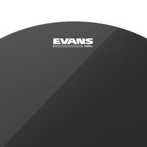Evans Black Chrome Drum Head, 14 Inch