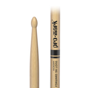 ProMark Classic Forward 5A Long Hickory Drumstick Oval Wood Tip