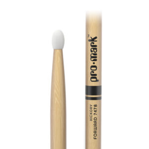 ProMark Classic Forward 747B Hickory Drumstick, Oval Nylon Tip